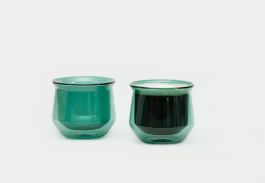 Double-Walled Latte Glasses | Borosilicate Coffee Glasses by Brüu